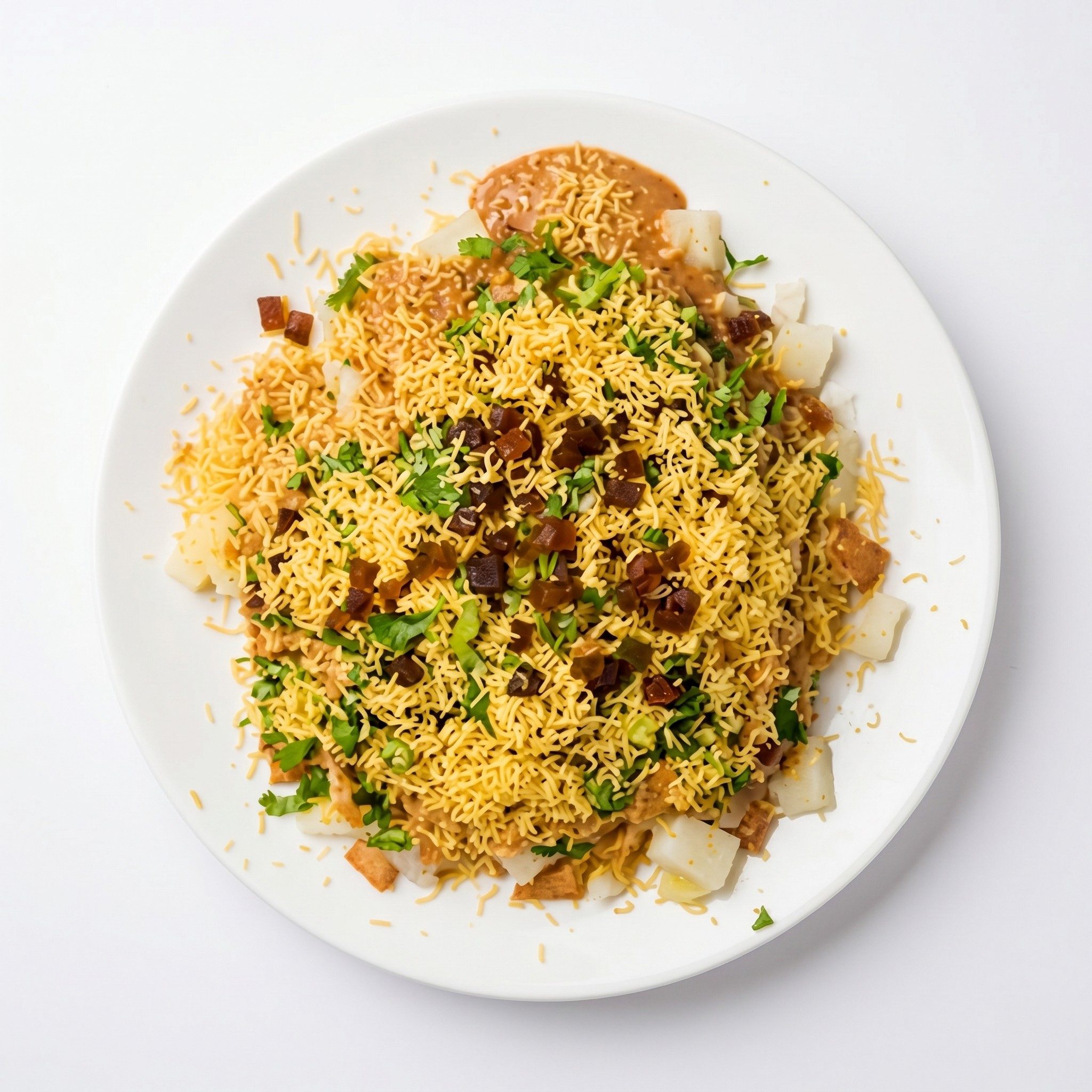 Aloo Tikki Chat.
