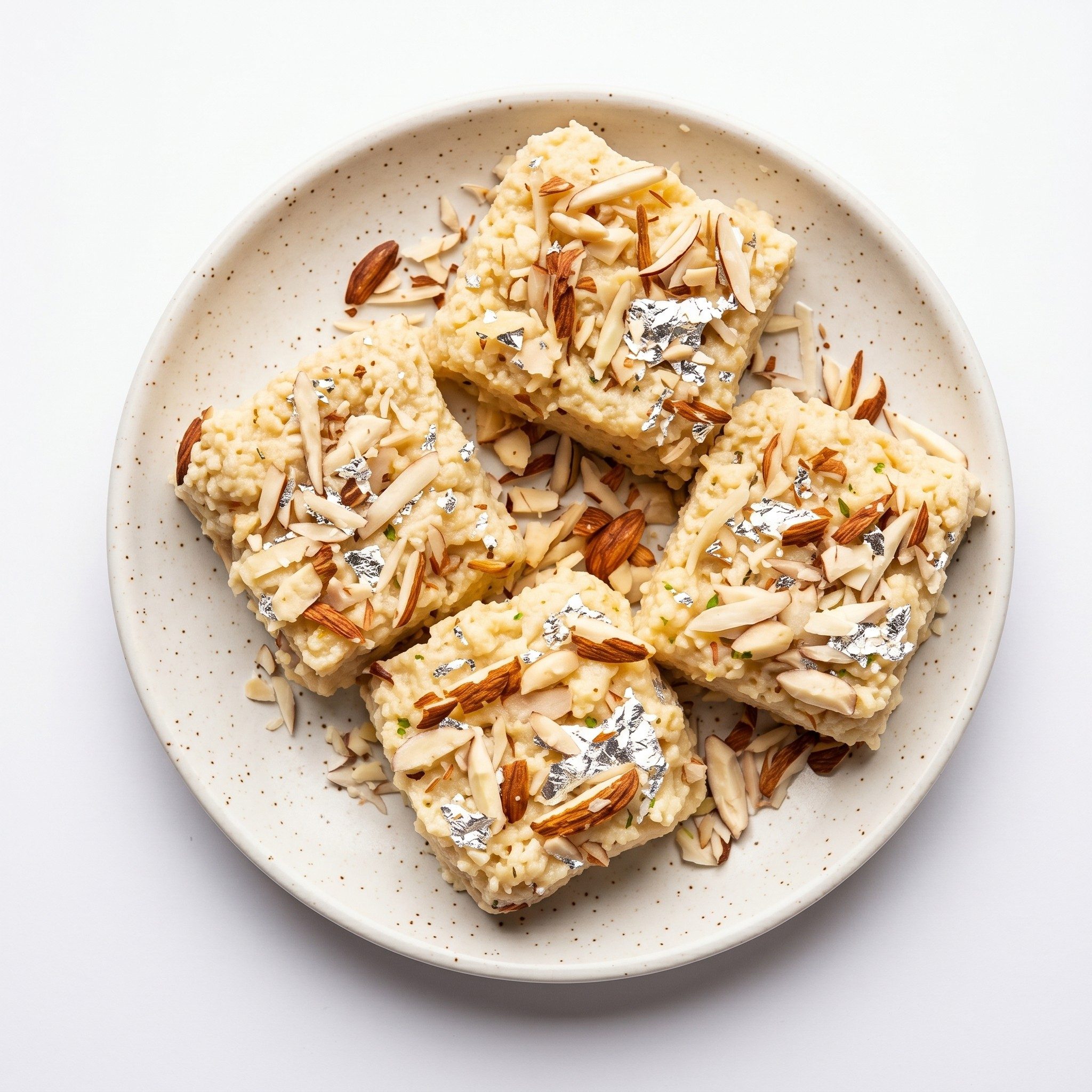 Almond Burfi.