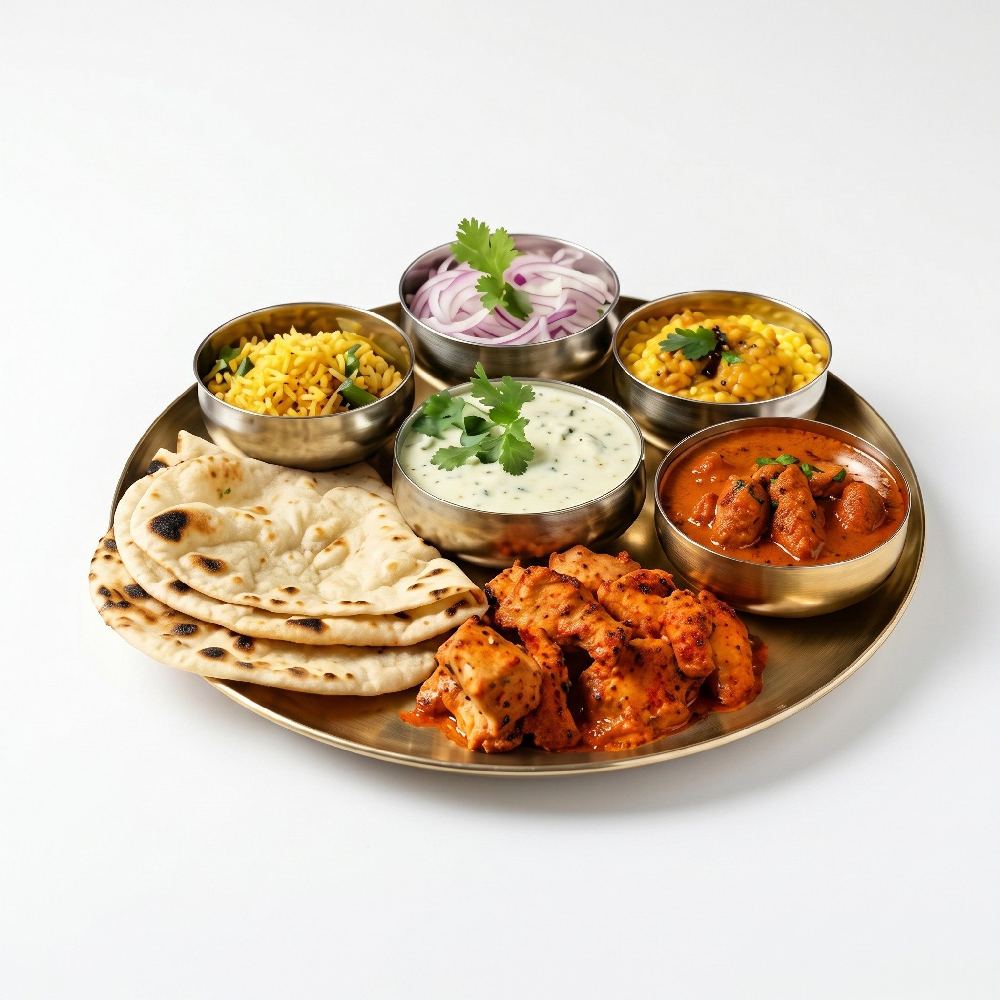 Simple Thali.