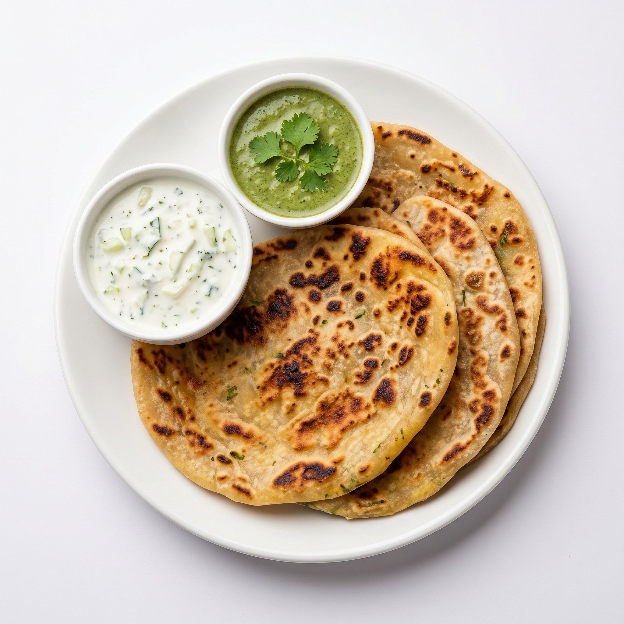 Aloo Paratha.
