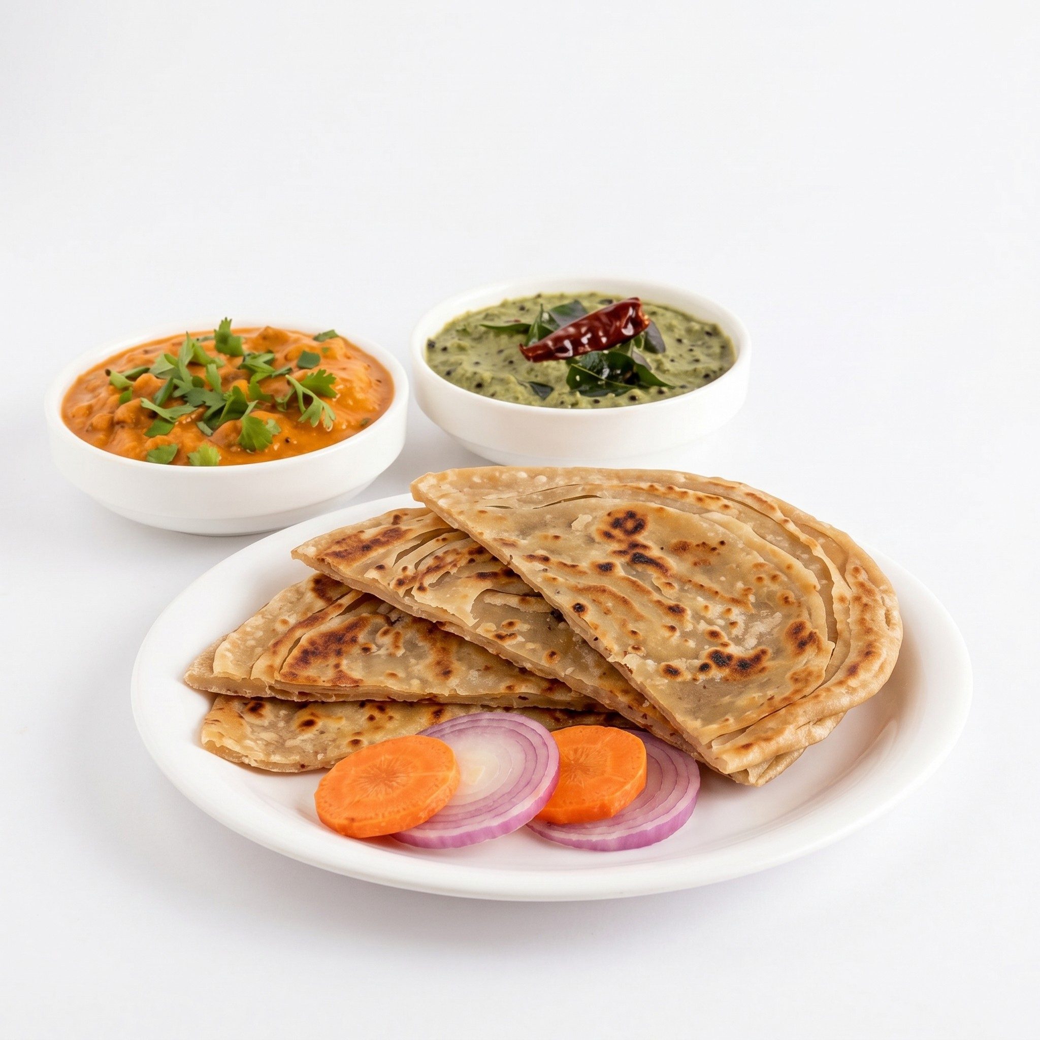 Onion Paratha.